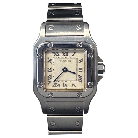 cartier santos galbee used for sale.